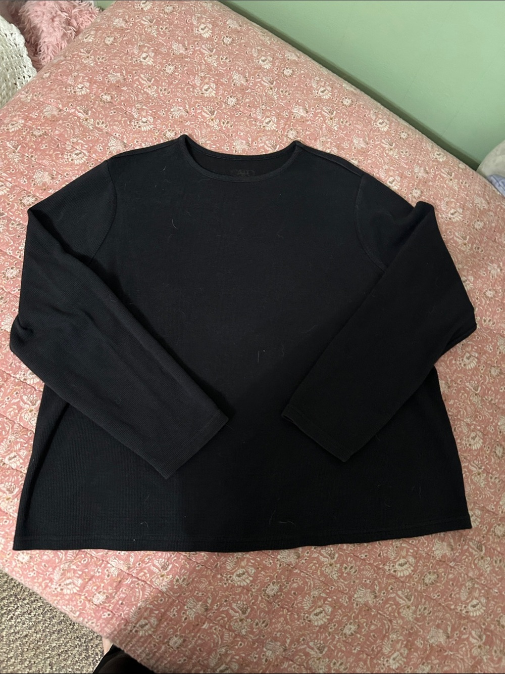 Cato Black Long Sleeve Women's Tee